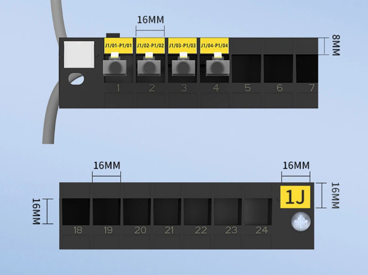 Plateau du  Gestionnaire de Câbles pour Rack