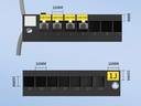 Plateau du  Gestionnaire de Câbles pour Rack