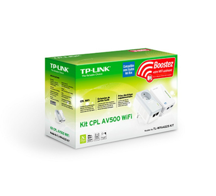TP-LINK TL-WPA4225KIT CPL AV500 point d"accès Wi-Fi N 300