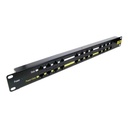 Panneau POE passif 48V 12 ports CAT5e avec alimentation 1...