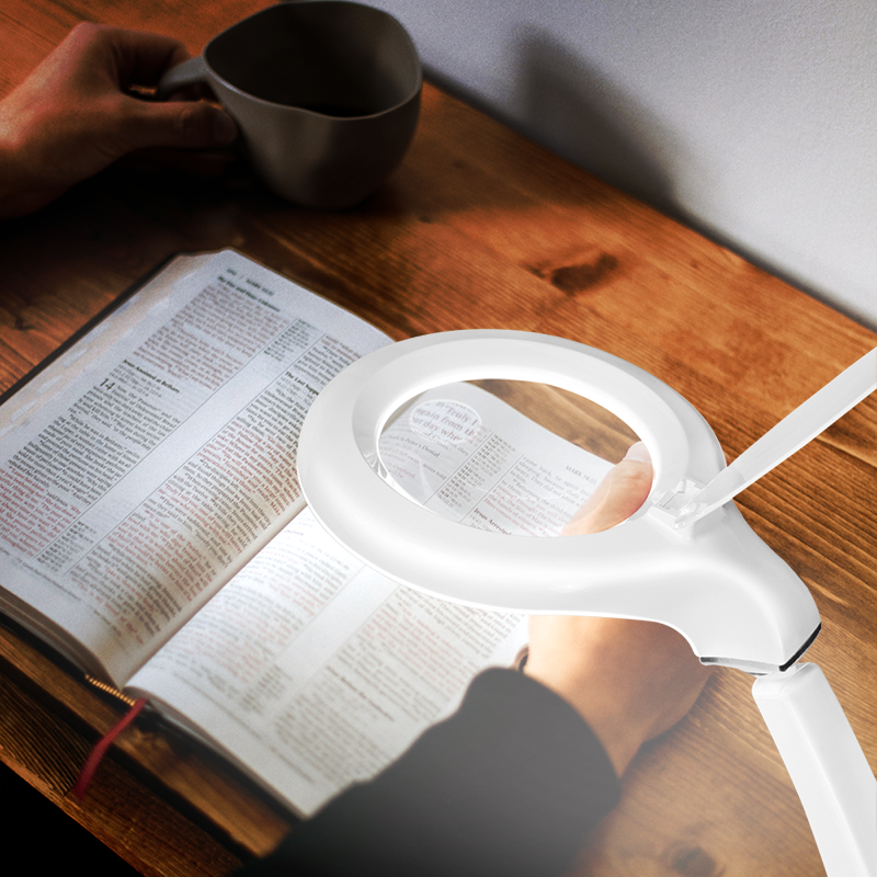 Lampe-loupe d'atelier à LED - WZ0059