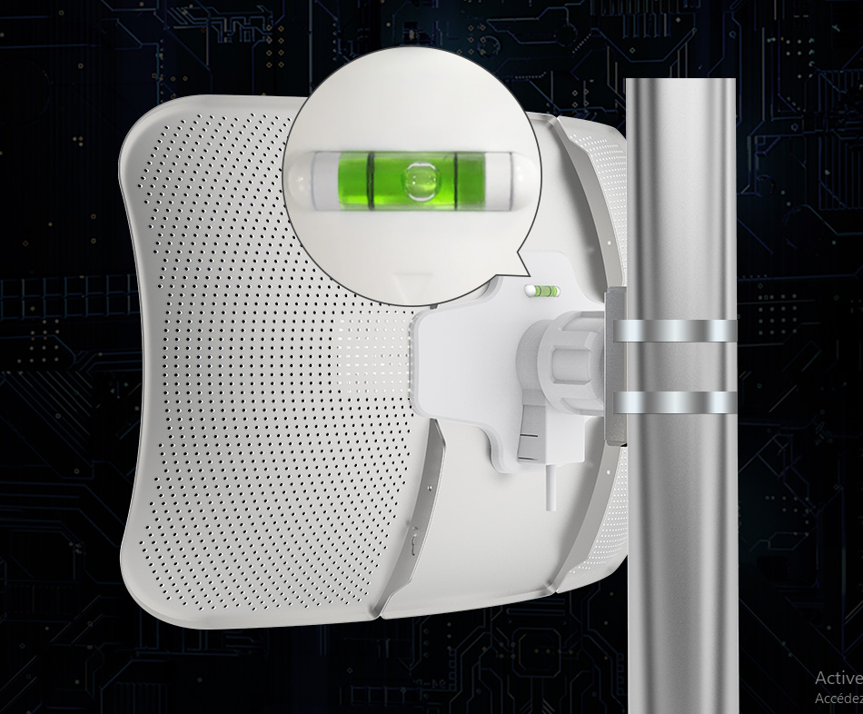COMFAST CF-E317A 5.8G 10KM 2 * 24dBi Pont Sans Fil Extérieur 300Mbps Routeur Signal Booster CPE WiFi Répéteur Extender