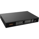Comfast – commutateur POE intelligent, 19 Ports, CF-SF1162P M/Giga, haute vitesse, 2 x Gigabit RJ45 IEEE 100. 3af/at,
