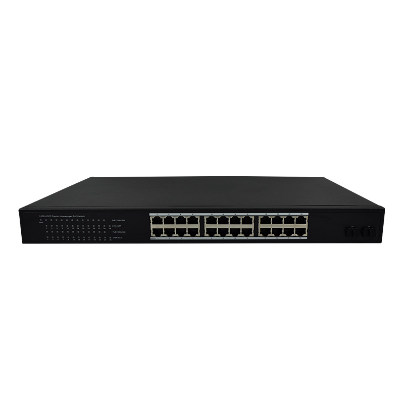 Commutateur POE CF-SG1241P gigabit, 24 ports, 54Gbps, grande largeur, 250W, puissance 24x1000Mbps, port RJ45 + 2 emplacements gigabit SFP