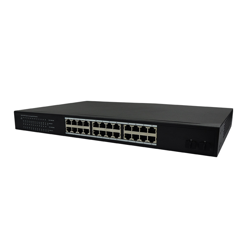Commutateur POE CF-SG1241P gigabit, 24 ports, 54Gbps, grande largeur, 250W, puissance 24x1000Mbps, port RJ45 + 2 emplacements gigabit SFP