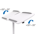 Support sur roulette pour vidéoprojecteur/notebook - BP0067A