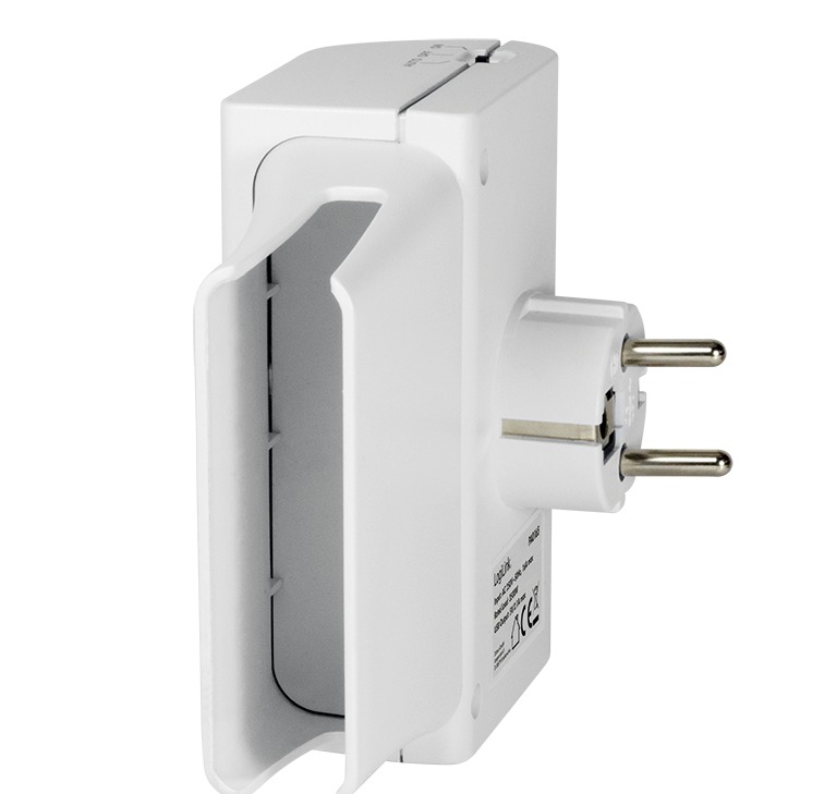 Chargeur 4 en 1, 2 ports USB avec support téléphone - PA0166