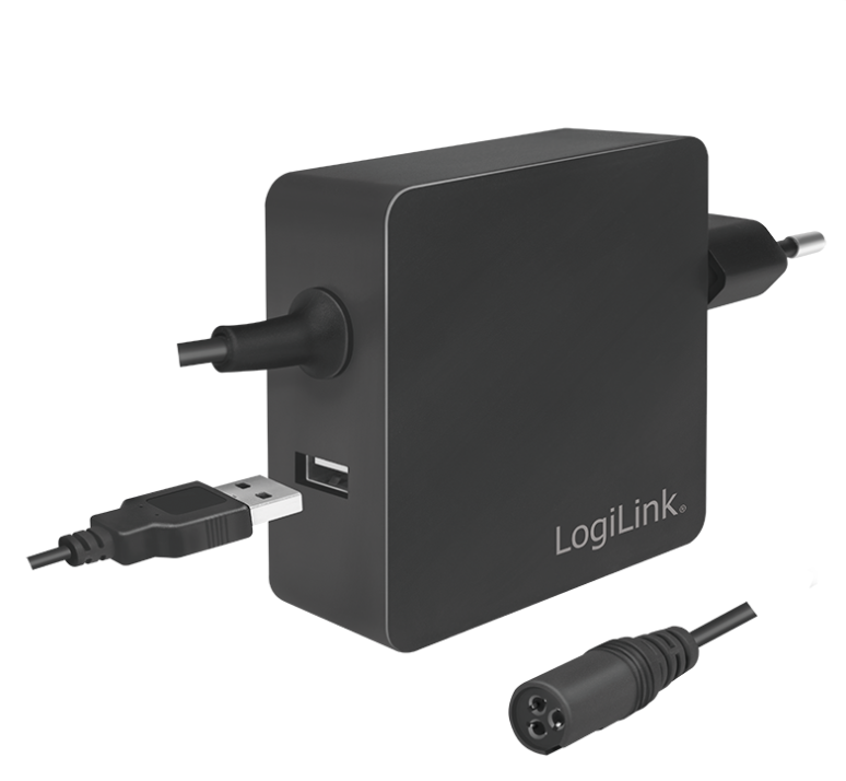 Alimentation secteur avec port USB pour portable 70 W - PA0214