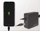 Alimentation secteur avec port USB pour portable 70 W - PA0214