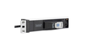 Digitus DN-95417 19 pouces Multiprise 1 UH prise à contact de protection argent-noir, argent, noir