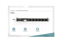 Digitus DN-95417 19 pouces Multiprise 1 UH prise à contact de protection argent-noir, argent, noir