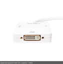 Adaptateur Mini DisplayPort M / HDMI F, DVI-I F, DisplayPort F - CV0045A