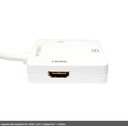 Adaptateur Mini DisplayPort M / HDMI F, DVI-I F, DisplayPort F - CV0045A