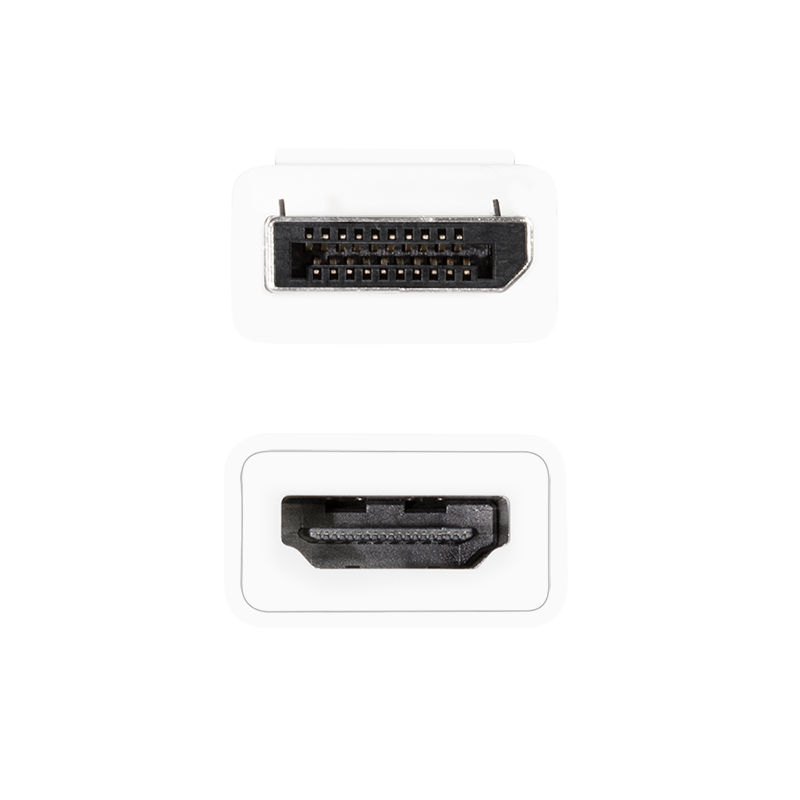 Adaptateur DisplayPort M / HDMI F - Blanc - CV0057