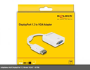Adaptateur Actif DisplayPort 1.2 M vers VGA F - 61766