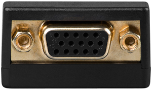 Adaptateur DisplayPort M vers VGA F monobloc
