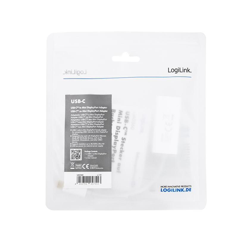 Convertisseur USB3.2 (USB-C) / Mini DisplayPort - UA0360
