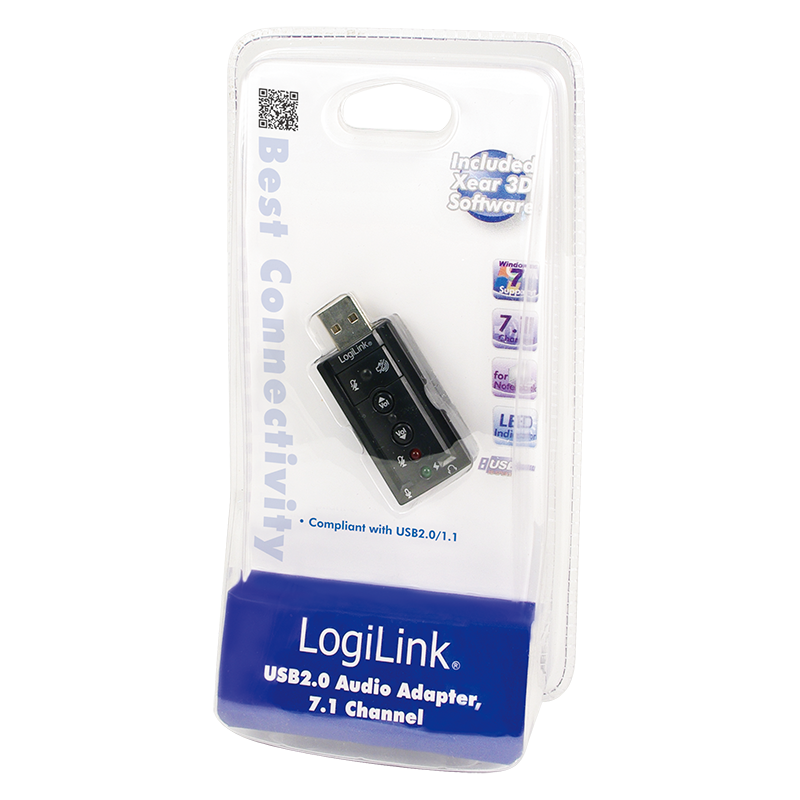 Convertisseur USB2.0 vers Audio 7.1 - UA0078
