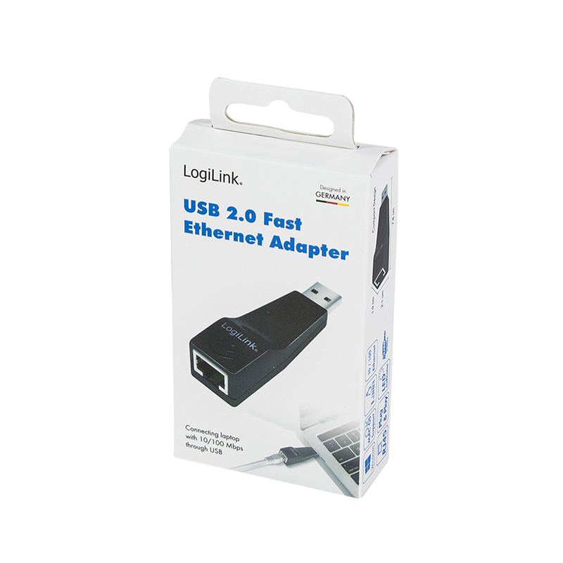 Convertisseur USB2.0 à RJ45 10/100 - UA0025C
