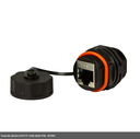 Traversée étanche RJ45 F/F Cat6A blindé IP68 - NP0083