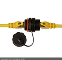 Traversée étanche RJ45 F/F Cat6A blindé IP68 - NP0083