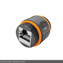 Coupleur étanche RJ45 F/F Cat6A blindé IP68 - NP0086