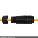 Coupleur étanche RJ45 F/F Cat6A blindé IP68 - NP0086