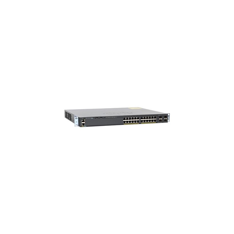 Cisco Catalyst 2960X-24PS-L Commutateur - Géré - 24 x 10/100/1000 (PoE+) + 4 x Gigabit SFP 