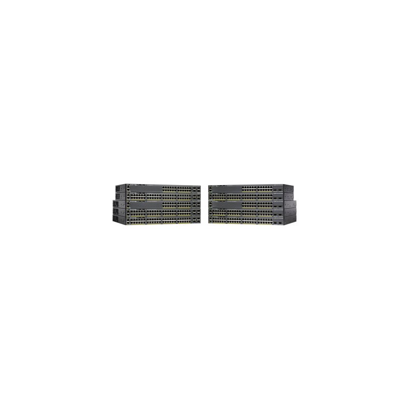 Cisco Catalyst 2960X-24PS-L Commutateur - Géré - 24 x 10/100/1000 (PoE+) + 4 x Gigabit SFP 
