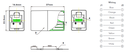 Coupleur RJ45 F/F CAT.5E non blindé - NP0029