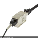 Coupleur RJ45 F/F Cat6 Blindé Intégral - NP0058