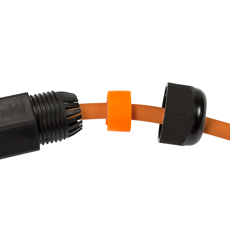 Coupleur étanche RJ45 F/F Cat6A blindé IP67 - NP0081