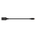 Adaptateur OTG Micro USB mâle vers USB A femelle 20cm - AA0035