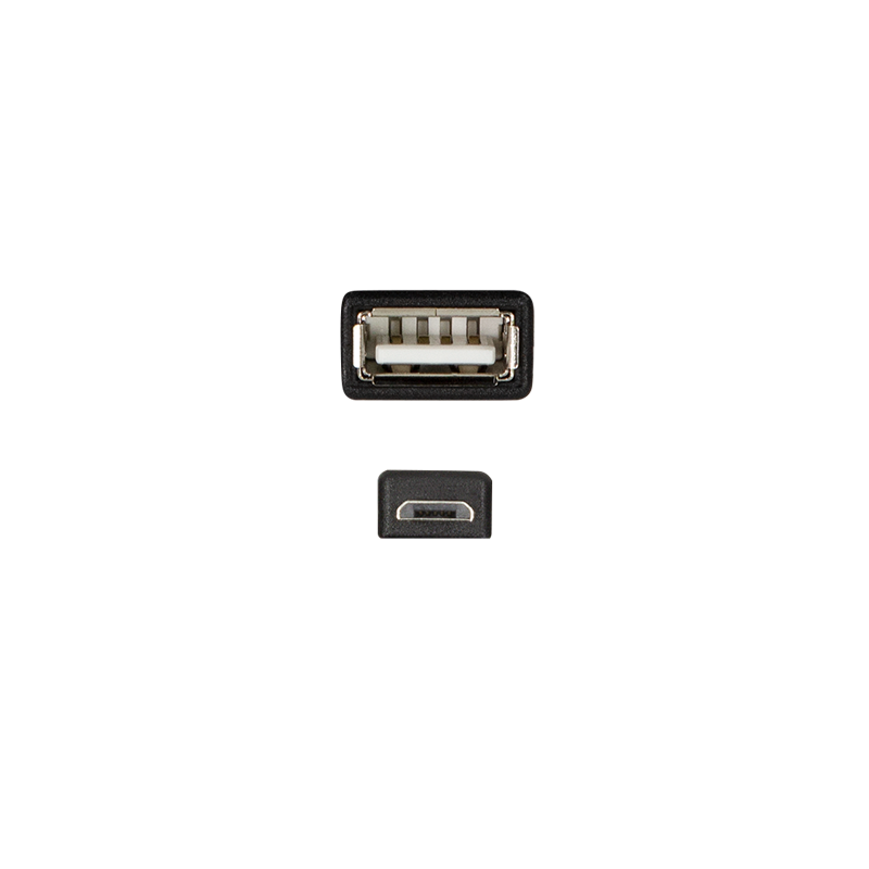 Adaptateur OTG Micro USB mâle vers USB A femelle 20cm - AA0035