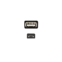 Adaptateur OTG Micro USB mâle vers USB A femelle 20cm - AA0035