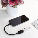 Adaptateur OTG Micro USB mâle vers USB A femelle 20cm - AA0035