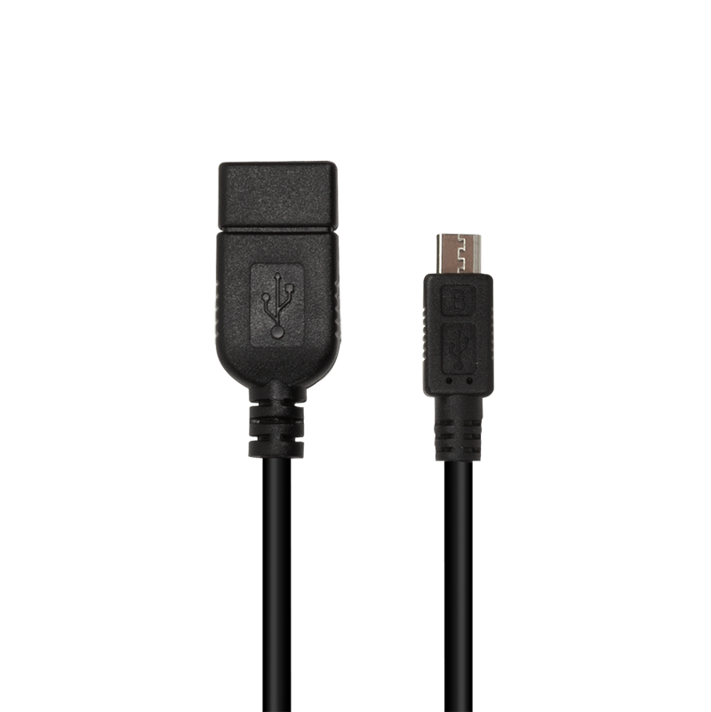 Adaptateur OTG Micro USB mâle vers USB A femelle 20cm - AA0035