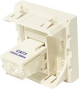 Plastron RJ12 équipé 45 x 45