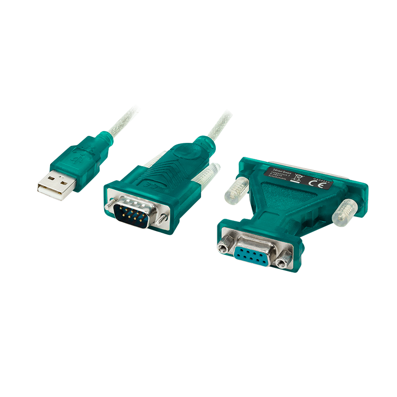 Convertisseur USB2.0 à RS232 + Adaptateur DB9/DB25 - UA0042B