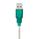 Convertisseur USB2.0 à RS232 + Adaptateur DB9/DB25 - UA0042B
