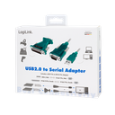 Convertisseur USB2.0 à RS232 + Adaptateur DB9/DB25 - UA0042B
