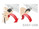 Adaptateur USB A vers A M/F coudé gauche/droit - 65522