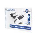 Convertisseur USB à 2 ports Série RS232 - AU0031