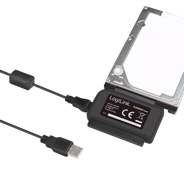 Convertisseur USB2.0 vers IDE & SATA - AU0006C