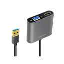 Convertisseur USB3.0 à VGA + HDMI - UA0234