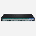 Switch PoE+ Web smart Gigabit à 52 ports