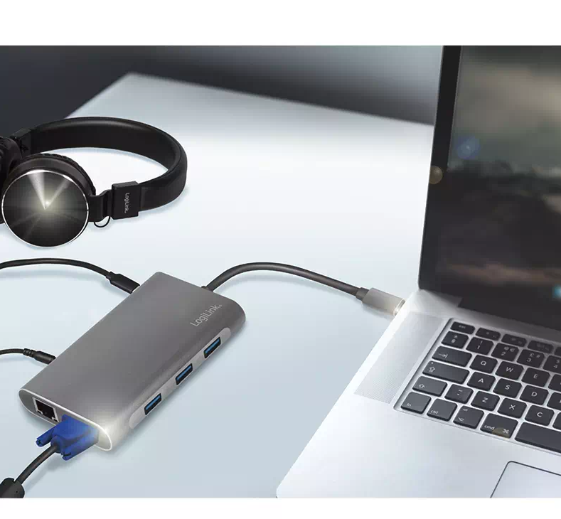 Station d'accueil USB-C 3.2 4K, 10 ports - UA0383