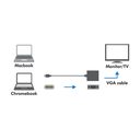 Convertisseur USB3.1 (USB-C) / VGA UA0237A