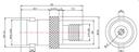 Adaptateur SMA femelle / BNC femelle