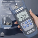 Compteur De Puissance à Fibre Optique 10 MW 10 Km Testeur De CâBle à Fibre